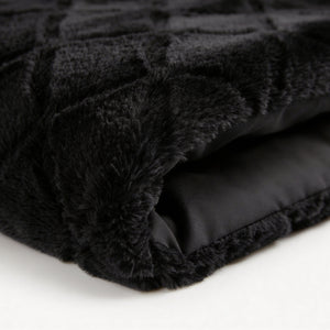 Bettbezug - Faux Fur Syon Schwarz
