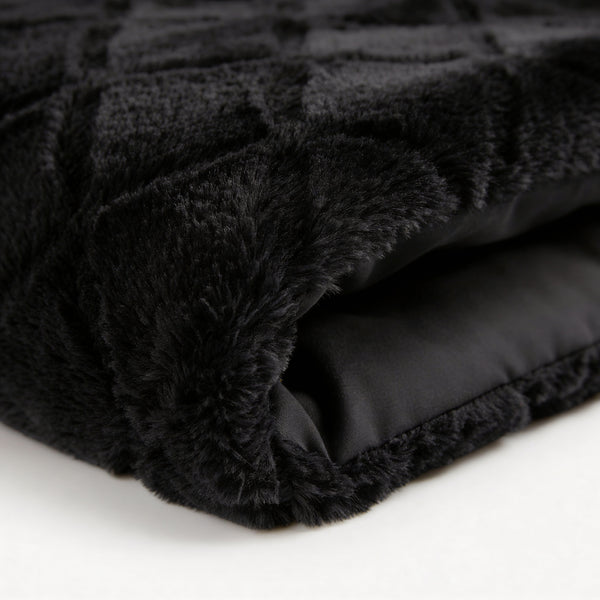 Bettbezug - Faux Fur Syon Schwarz