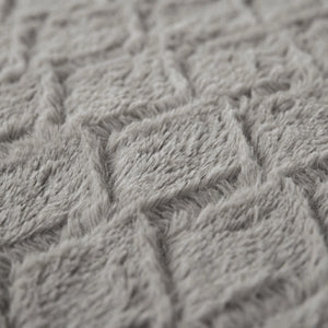 Bettbezug - Faux Fur Syon Grau