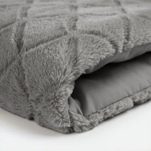 Bettbezug - Faux Fur Syon Grau
