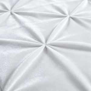 Bettdecke Ohne Bezug - Easy Velvet Pintuck Weiß