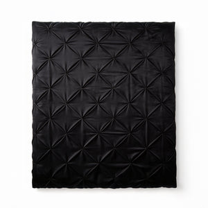 Bettdecke Ohne Bezug - Easy Velvet Pintuck Schwarz