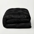 Bettdecke Ohne Bezug - Easy Velvet Pintuck Schwarz
