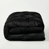 Bettdecke Ohne Bezug - Easy Velvet Pintuck Schwarz