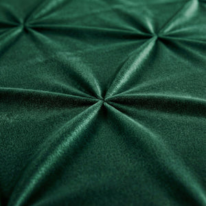Bettdecke Ohne Bezug - Easy Velvet Pintuck Grün