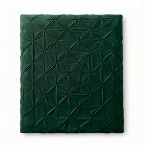Bettdecke Ohne Bezug - Easy Velvet Pintuck Grün