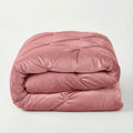 Bettdecke Ohne Bezug - Easy Velvet Pintuck Rosa