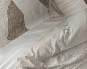 Bettbezug - Echo Beige 100% Baumwolle