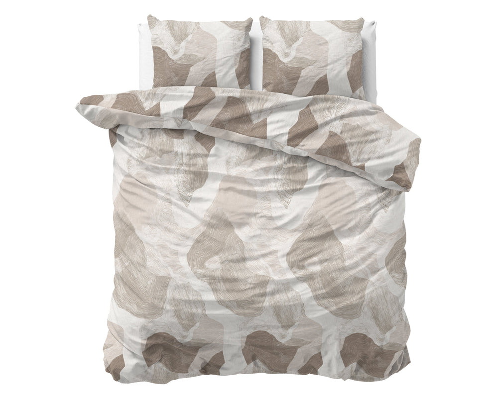 Bettbezug - Echo Beige 100% Baumwolle