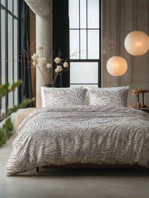 Bettbezug - Breeze Taupe 100% Baumwolle