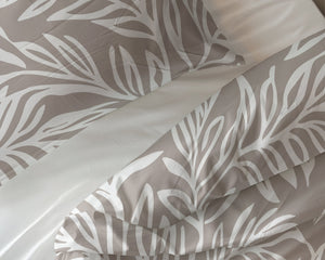 Bettbezug - Breeze Taupe 100% Baumwolle