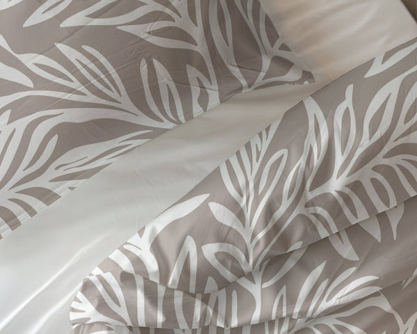 Bettbezug - Breeze Taupe 100% Baumwolle