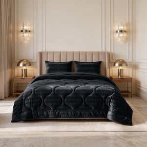 Bettdecke Ohne Bezug - Easy Bettdecke Hotel Velvet Anthrazit