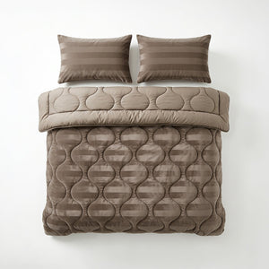 Bettdecke Ohne Bezug - Easy Bettdecke Hotel Velvet Taupe