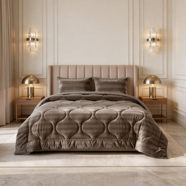Bettdecke Ohne Bezug - Easy Bettdecke Hotel Velvet Taupe