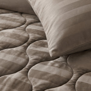 Bettdecke Ohne Bezug - Easy Bettdecke Hotel Velvet Taupe
