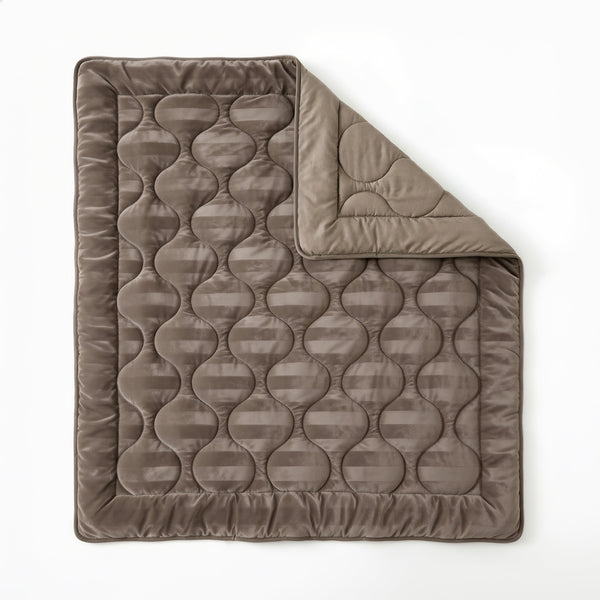 Bettdecke Ohne Bezug - Easy Bettdecke Hotel Velvet Taupe