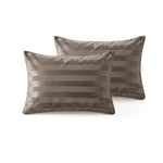 Hotel Velvet 2pack Bezüge Taupe 60 x 70