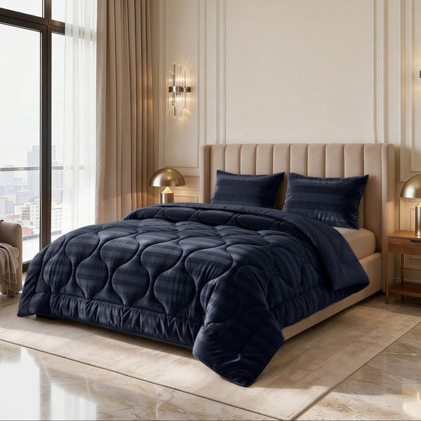 Bettdecke Ohne Bezug - Easy Bettdecke Hotel Velvet Navy