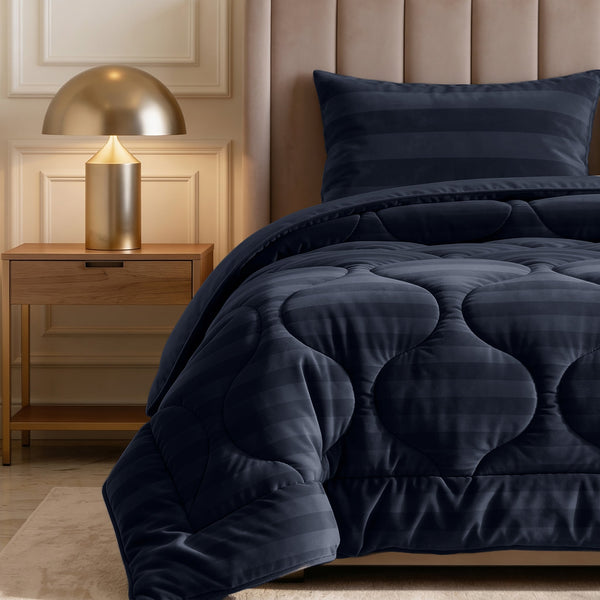 Bettdecke Ohne Bezug - Easy Bettdecke Hotel Velvet Navy