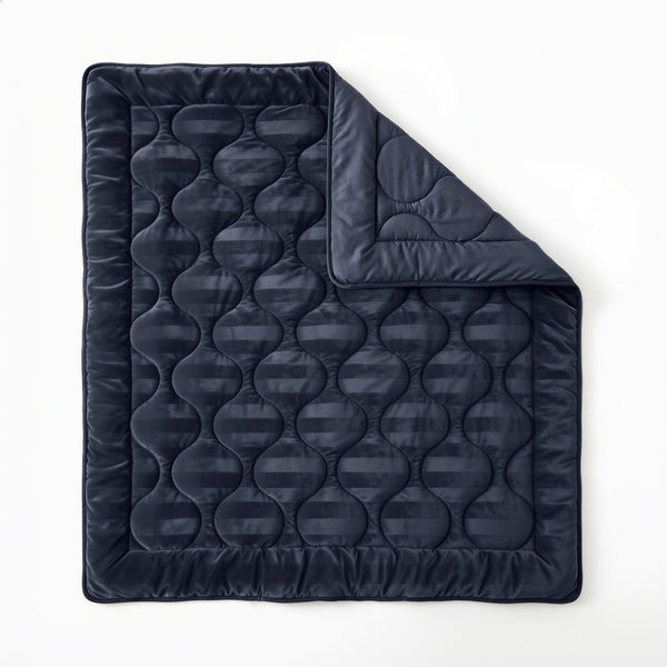 Bettdecke Ohne Bezug - Easy Bettdecke Hotel Velvet Navy