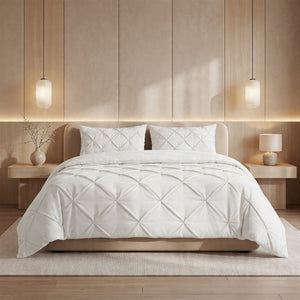 Bettdecke Ohne Bezug - Lazy Bettdecke Pintuck Off-White