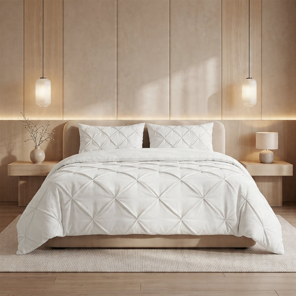 Bettdecke Ohne Bezug - Lazy Bettdecke Pintuck Off-White