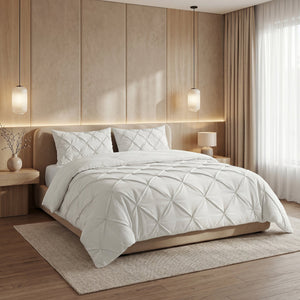 Bettdecke Ohne Bezug - Lazy Bettdecke Pintuck Off-White