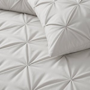 Lazy Pintuck Kissenbezüge 2Pack Off-White 60 x 70