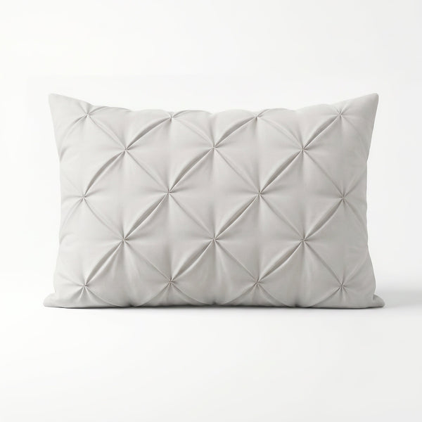 Lazy Pintuck Kissenbezüge 2Pack Off-White 60 x 70
