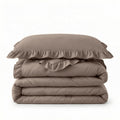 Bettdecke Ohne Bezug - Easy Bettdecke Ruffles Taupe