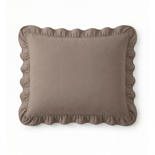 Easy Ruffles Kissenbezüge 2pack Taupe 60 x 70