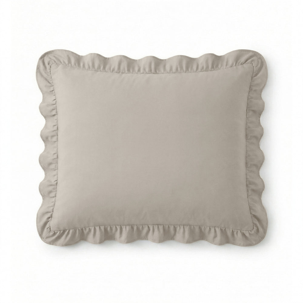 Easy Ruffles Kissenbezüge 2pack Taupe/Grau 60 x 70