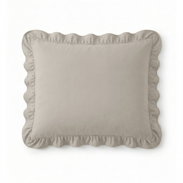 Easy Ruffles Kissenbezüge 2pack Taupe/Grau 60 x 70