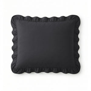 Easy Ruffles Kissenbezüge 2pack Anthrazit 60 x 70