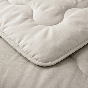 Kühlende Blue Cell Lazy Bettdecke Mit Bezügen Taupe