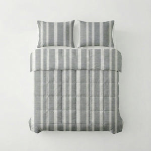 Bettdecke Ohne Bezug - Nano Printed Dekbed - Divided Grey