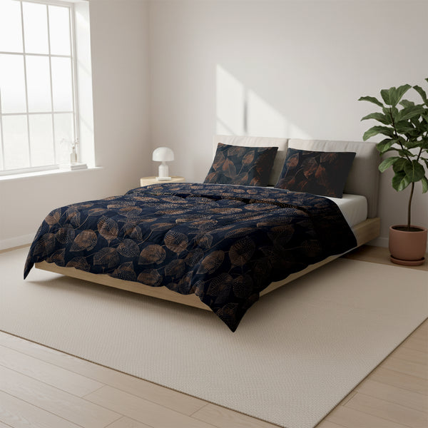 Bettdecke Ohne Bezug - Nano Printed Bettdecke – Dotted Petals