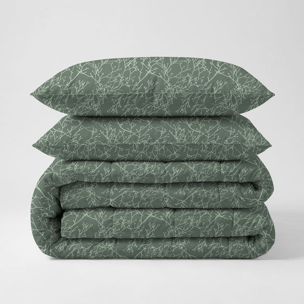 Bettdecke Ohne Bezug - Nano Printed Bettdecke – Flower Buds