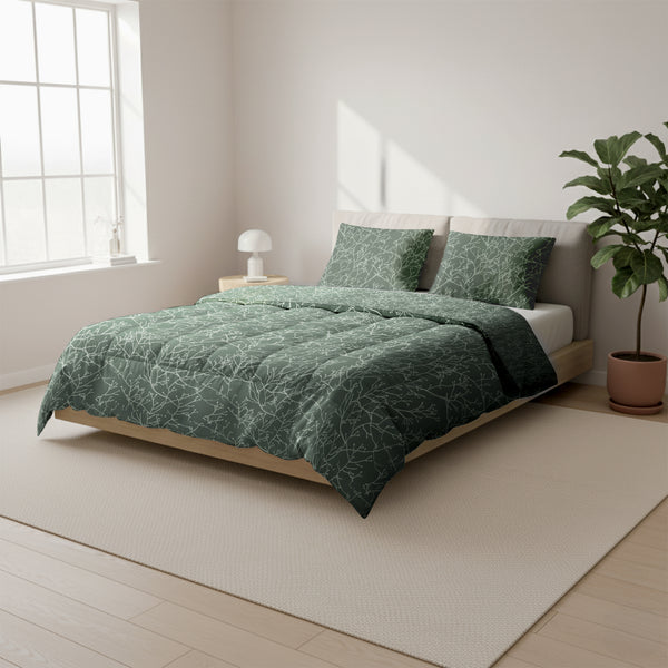 Bettdecke Ohne Bezug - Nano Printed Bettdecke – Flower Buds
