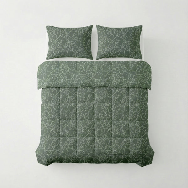 Bettdecke Ohne Bezug - Nano Printed Bettdecke – Flower Buds