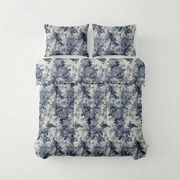 Bettdecke Ohne Bezug - Nano Printed Dekbed - Reverie Blue