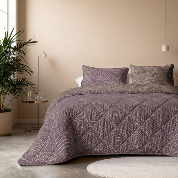 Bettdecke Ohne Bezug - Easy Bettdecke Dreamy Mauve Mit Kissenbezügen