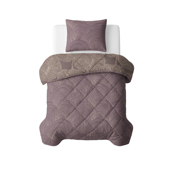 Bettdecke Ohne Bezug - Easy Bettdecke Dreamy Mauve Mit Kissenbezügen