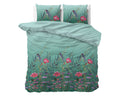 Bettbezug - Flower & Birds Turquoise