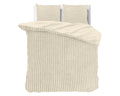 Bettbezug - Rib Teddy Beige