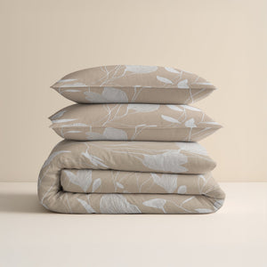 Bettbezug - Serenity Beige/Sand Flanell