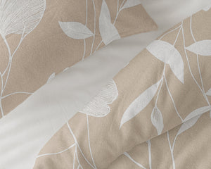 Bettbezug - Serenity Beige/Sand Flanell