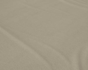 Flanell 2 in 1 Kissenbezüge Taupe