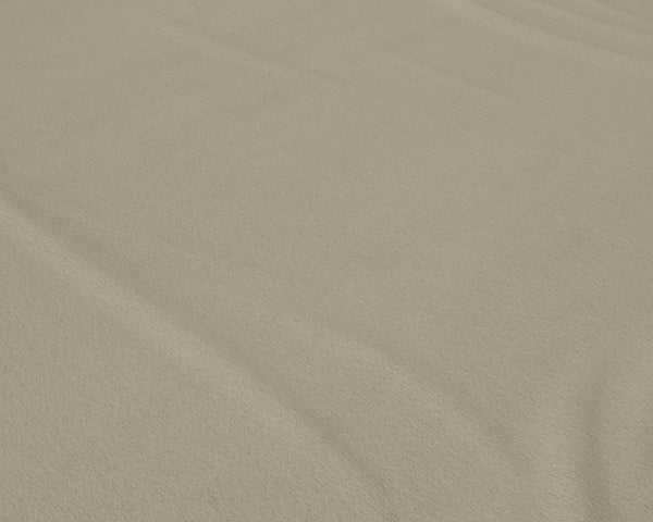 Flanell 2 in 1 Kissenbezüge Taupe